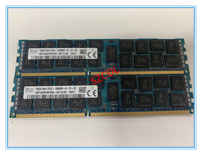 现代/HY  16GB 2R*4 PC3L-10600R REG HMT42GR7MFR4A-H9 T3